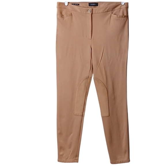 Talbots Skinny Ankle Tan Equestrian Pants - Picture 1 of 11